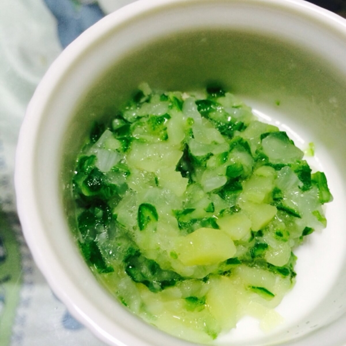 離乳食 中期 じゃが芋と玉ねぎのオクラ和え レシピ 作り方 By Eerrii5039 楽天レシピ 離乳食 中期 じゃが芋と玉ねぎのオクラ和え レシピ 作り方 By Eerrii5039 楽天レシピ